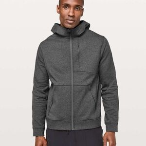 Lululemon City Sweat Zip Hoodie Thermo Heathered Coal